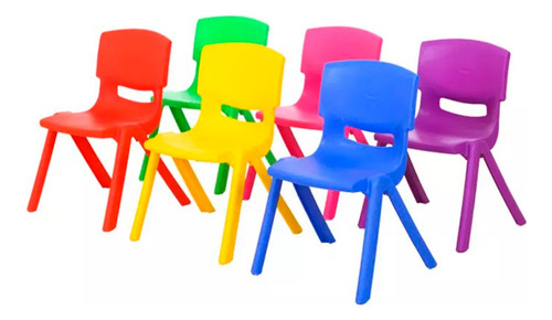 Silla Escolar Colores Polipropileno