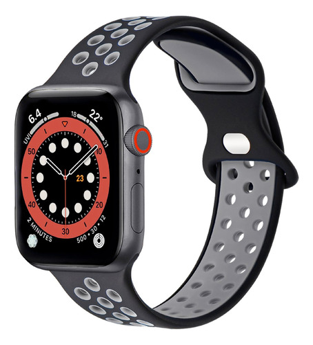 Malla Reloj Silicona Compatible Apple Watch 38 40 41 Mm