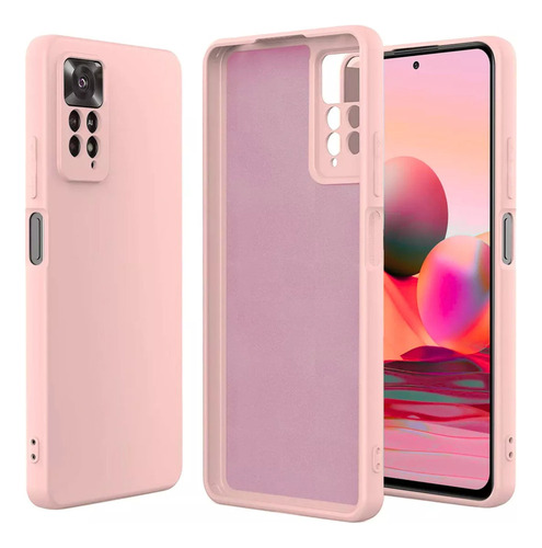- Carcasa Silicona Slim Para Xiaomi Redmi Note 11 Pro Color
