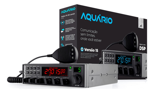Rádio Px Aquário Rp-80 Com 80 Canais Homologado + Cabo 5,5 M