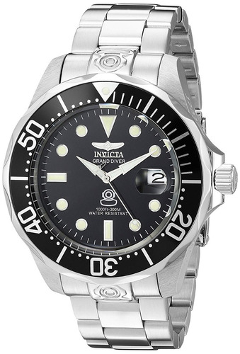 Reloj Invicta Grand Diver 3044 Acero Inox Automatico