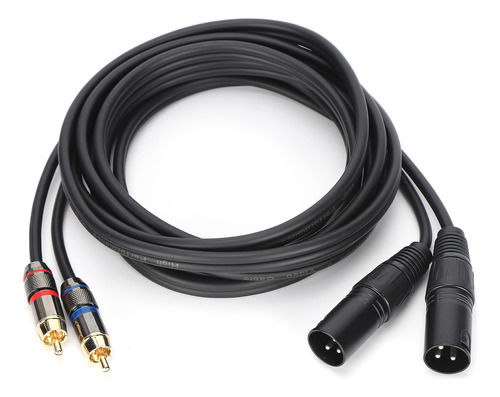 Cable De Micrófono Jorindo, Cable Dual Xlr Macho A Dual Rca