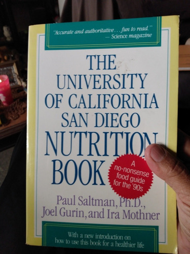 The University Of California San Diego Nutrition Book