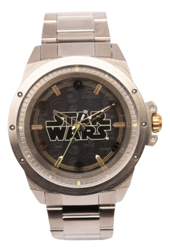 Relógio Masculino Chilli Beans Star Wars Metal Prata Brinde