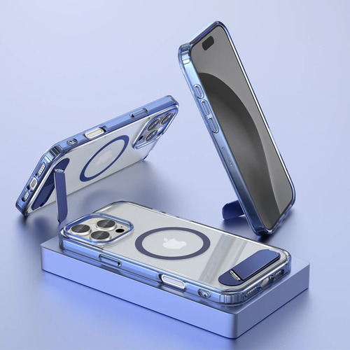 Funda Plegable Con Soporte Para iPhone, Fundas De Te