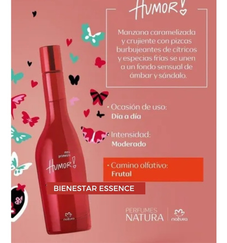 Imagen 4 de 9 de Natura Kit Humor 1 Meu Primeiro Rojo 30% Off