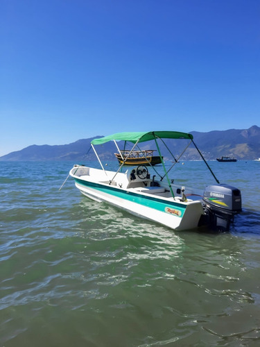 Imagem 1 de 12 de Lancha Artsol A560 Motor Yamaha 40 Hp Comando A Distancia