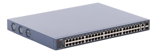 Switch Hikvision Monitoreable 48 Puertos 1000mbps Poe+ 470w