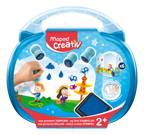 Juego Mi Primer Kit De Sellos Maped Creativ Primera Infancia