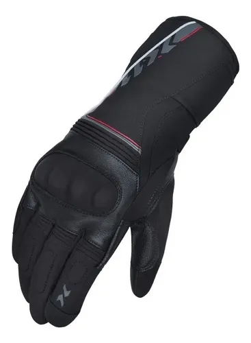 Luva Motoqueiro X11 Dry Supertech Impermeável Touchscreen Couro G