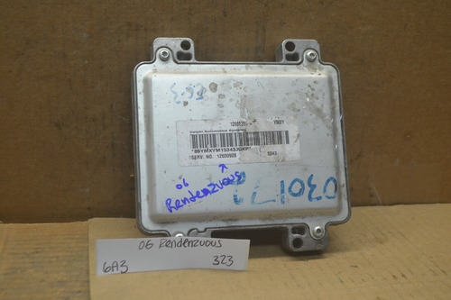 2006 Chevrolet Equinox Engine Control Unit Ecu 12600928  Dda