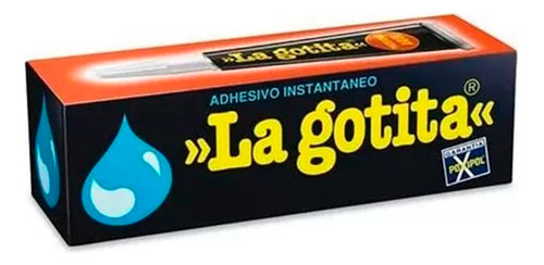 La Gotita 2 Ml. Adhesivo Pegamento Universal