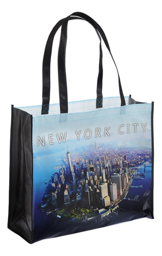 Nyc Downtown Foto Compra Reutilizable Bolsa Bag York