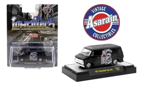 M2マシーン 1971 シボレーバン G10 M2 Lowriders 1971 Chevrolet Van G10 - 1/64 | Parcelamento sem juros