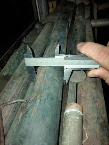 Tubo Redondo Pesado 2 Pulgadas Retazos 3mm (Usado)