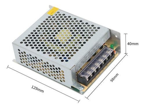 Adaptador De Energía Eficiente Para Proyectos 12v 10a