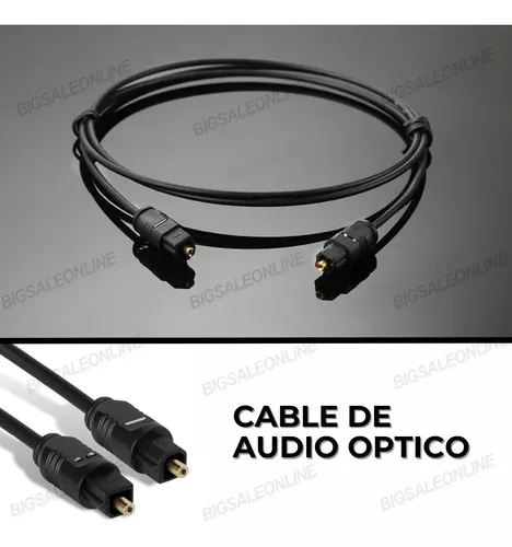 Cable Audio Optico Digital Toslink Para Saca Sonido Tv Smart