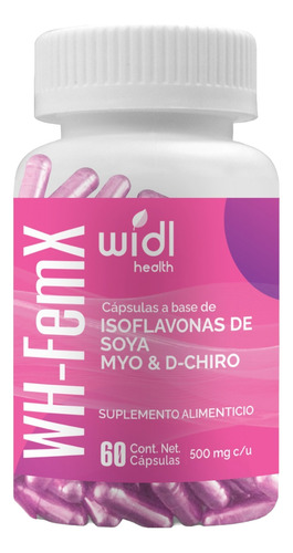 Widl Health Control Hormonal Menopausia Peso Isoflavonas 60c