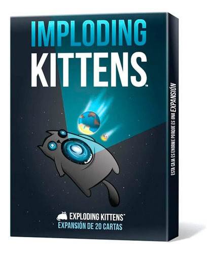 Juego De Mesa 20 Cartas Imploding Kittens Expansion Febo