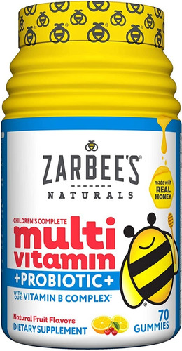 Zarbees Multivitaminas + Probioticos Gomitas 