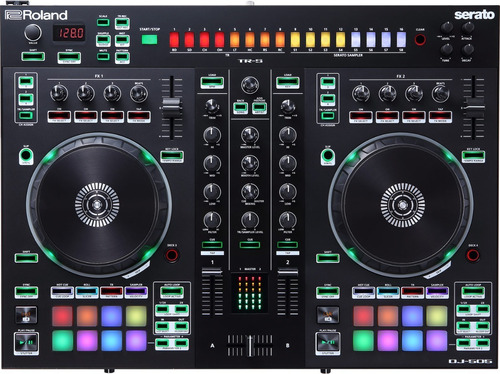 Roland Dj-505 Controlador Para Dj Caja De Ritmos/ Serato Pro Color Negro