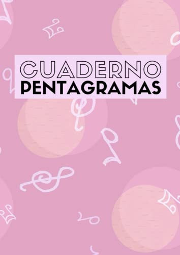 Cuaderno Pentagramas: Cuaderno De Musica Para Niñas Y Niños