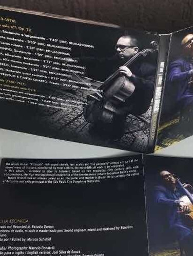 Álbum Solo Britten/kodály Mauro Brucoli - Violoncelo