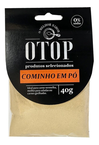 Cominho Em Pó 40g Otop