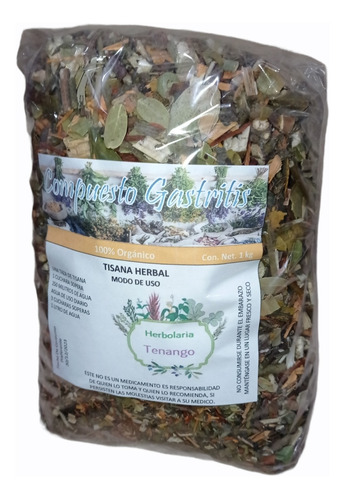 Té Compuesto Gastritis Ovarios Apéndice Hernias 1 Kg 