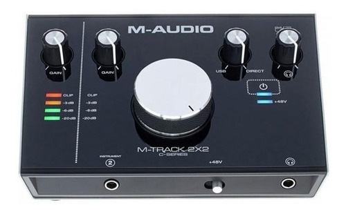 Placa De Sonido M-audio M-track 2x2 C-series Cuotas