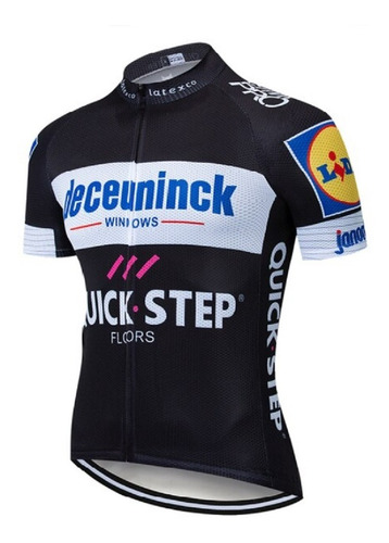 Tricota Quick Step.  Negro Con Blanco 3xl  