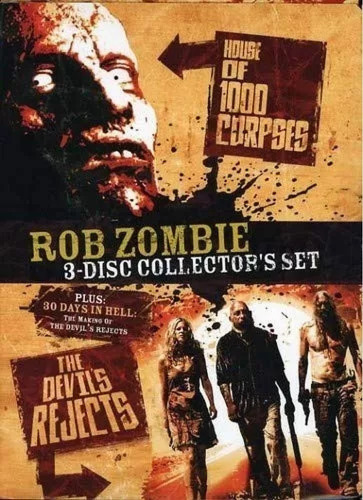 House 1000 Corpses Devils Rejects Rob Zombie Collectors Dvd