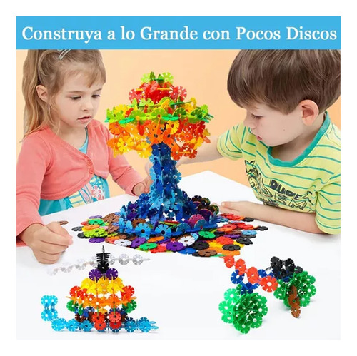 Discos Encastrables X 40 Juego Didactico Psicomotriz 40