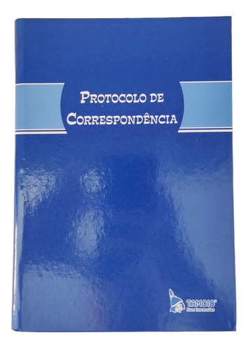 Livro Protocolo De Correspondência 1/4 100 Folhas Tamoio