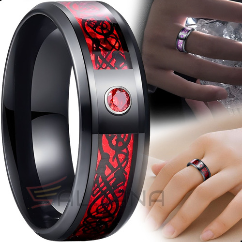 Anillo De Titanio Joyería Para Hombre Mujer Regalos Parejas