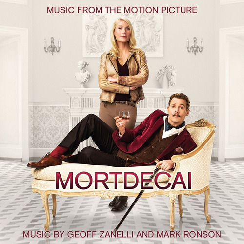 Mortdecai Ost Music By Zanelli & Ronson Importado Cd Nuevo