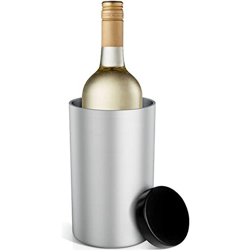 Wine Bottle Chiller, Wine Chiller Bucket With Ice Pac