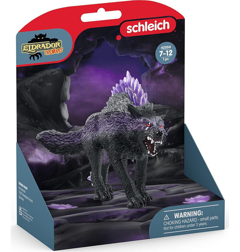 Monstruo Lobo Sombra Schleich 42554 Con Abrigo Púrpura