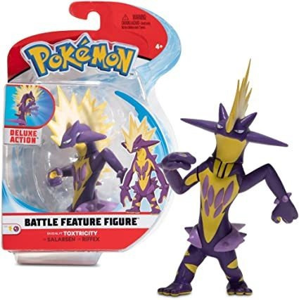 Pokemon Figura De Battle Feature Toxtricity Deluxe Action