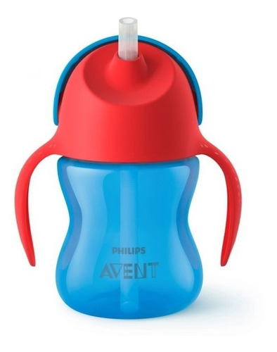 Vaso Philips Avent Straw Cup Sorbete Antiderrame 200ml