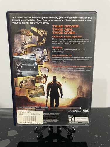 Kill Switch (ps2) Original (Usado)