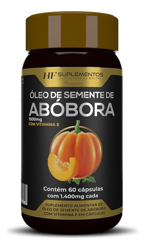 Oleo De Semente De Abobora Hf Suplements