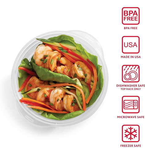 Rubbermaid Almacenar Alimentos Contenedor Recipiente Trastes