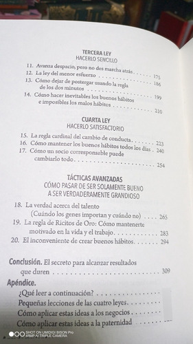 Imagen 6 de 6 de Libro Habitos Atómicos. James Clear