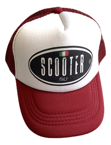 Gorra Infantil Marca Scooter Italy Original Estampado Clasic