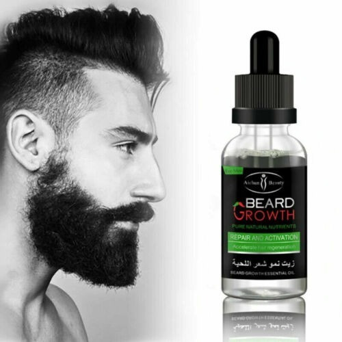 Tonico Aceite Sérum Para Crecer La Barba Reparación Capilar 