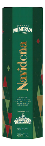 Cerveza artesanal Cerveza Minerva Imperial Stoutnegro 650 mL 5 unidades
