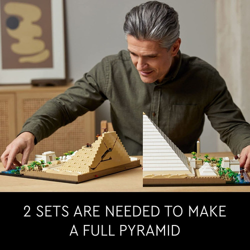 Imagen 5 de 7 de Lego Architecture Piramide De Giza 21058