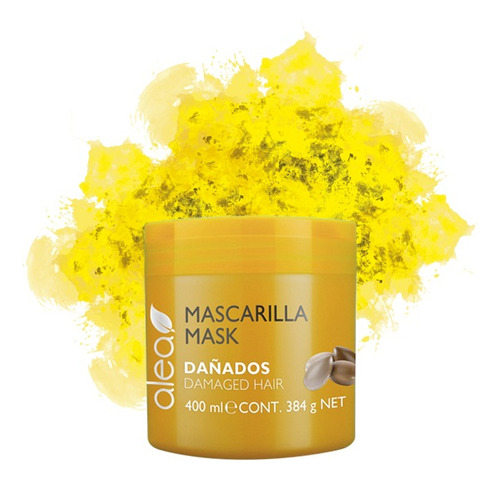 Alea Mascarilla Dañados Con Aceite De Argan 400ml Salerm