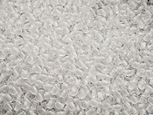 100pcs Checa Presionado Perlas De Vidrio, Ronda 3 Mm